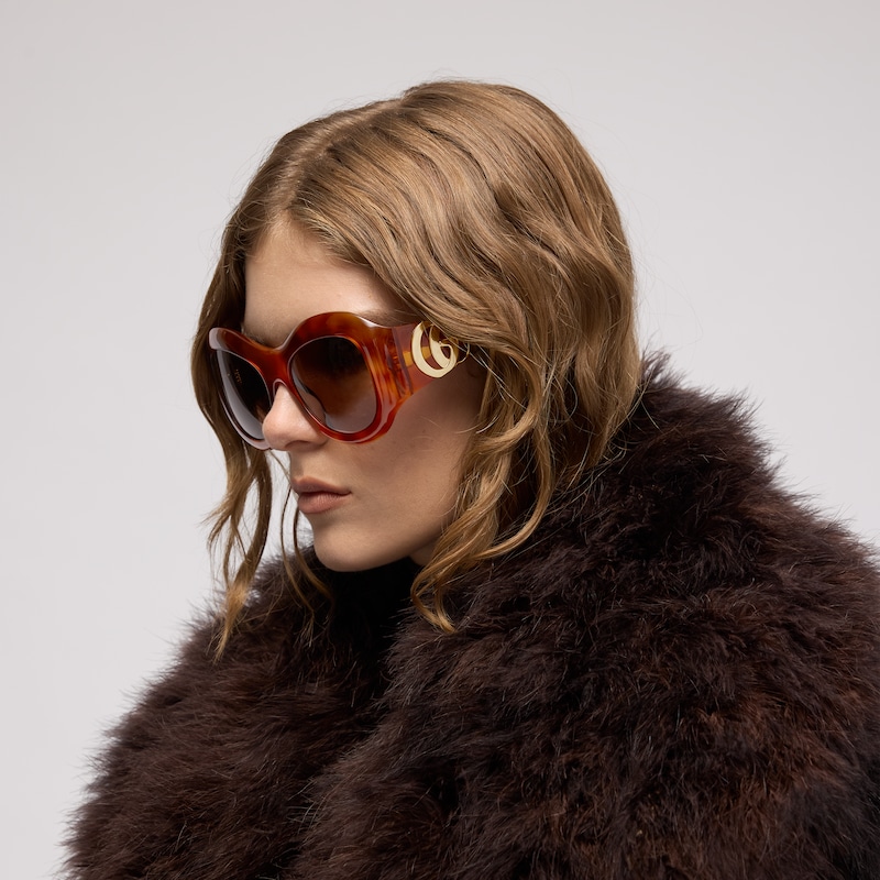 Gucci Round Frame Sunglasses | Thumbnail 3 Gucci Round Frame Sunglasses | Thumbnail 3