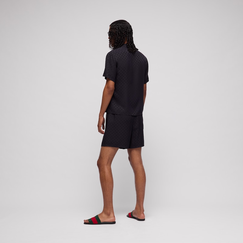Gucci GG Silk Jacquard Shorts | Thumbnail 3 Gucci GG Silk Jacquard Shorts | Thumbnail 3