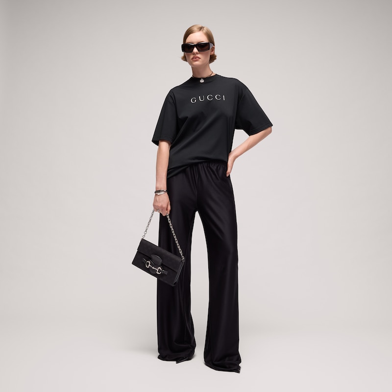 Gucci Cotton Jersey T-shirt With Print | Thumbnail 2