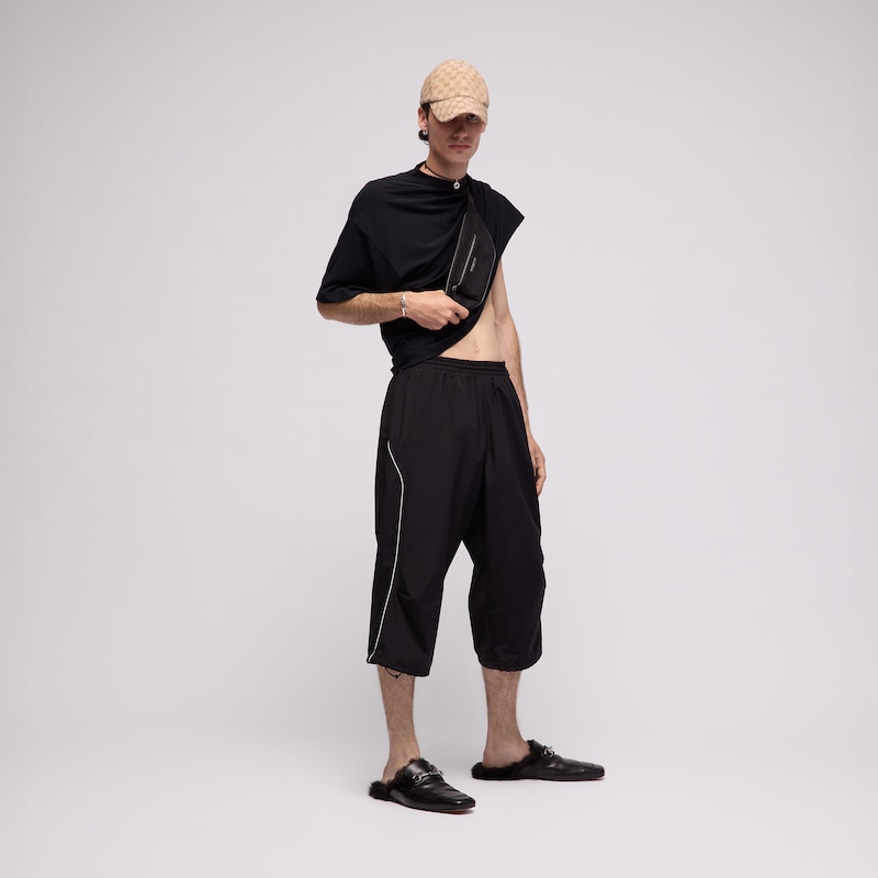 Gucci Cotton Nylon Bermuda With Embroidery | Thumbnail 2 Gucci Cotton Nylon Bermuda With Embroidery | Thumbnail 2