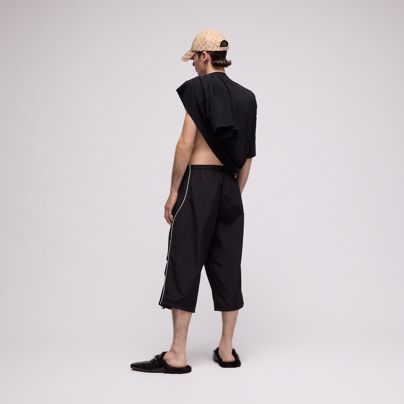 Gucci Cotton Nylon Bermuda With Embroidery | Thumbnail 3 Gucci Cotton Nylon Bermuda With Embroidery | Thumbnail 3