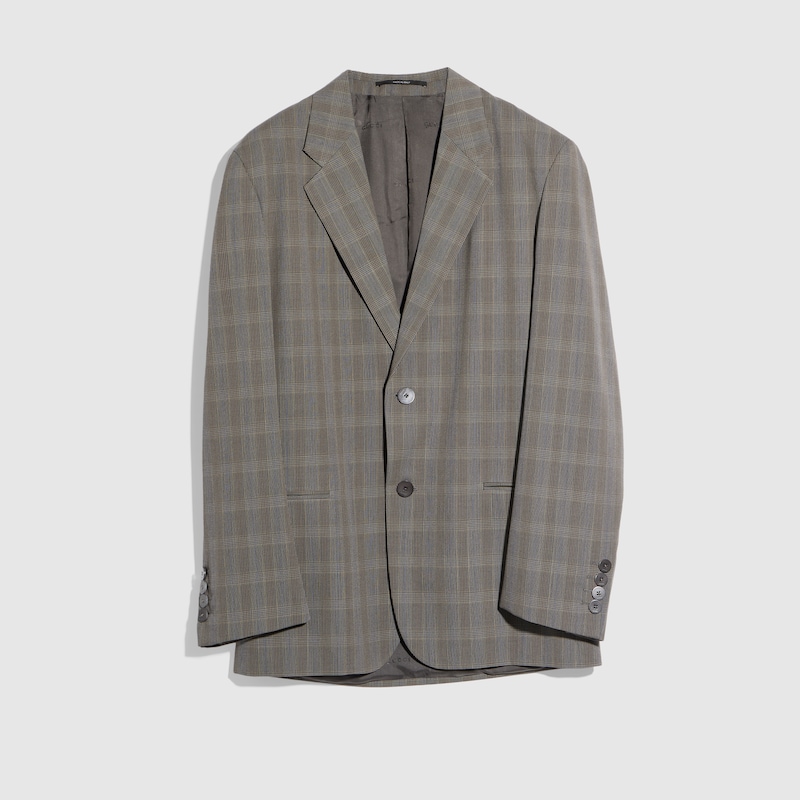 Prince Of Wales Wool Jacket Prince Of Wales Wool Jacket