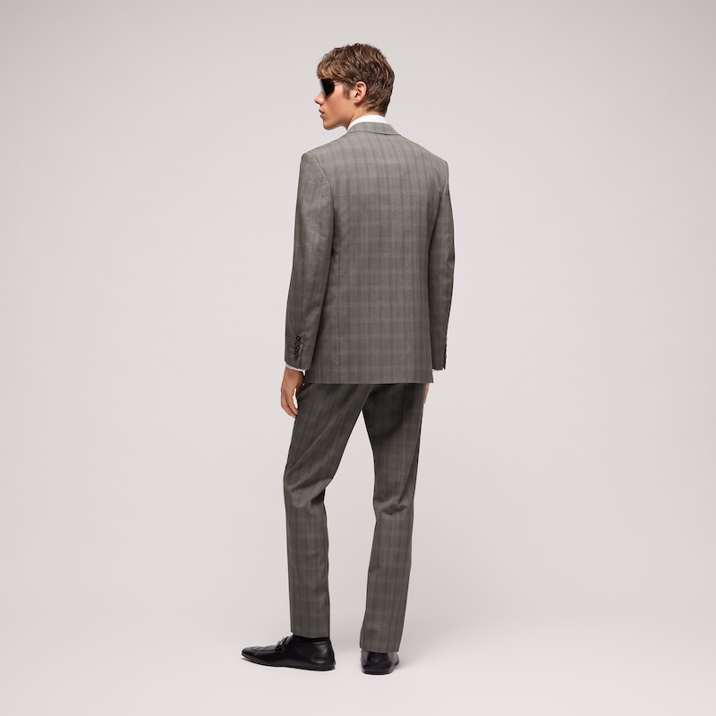 Gucci Prince Of Wales Wool Jacket | Thumbnail 3 Gucci Prince Of Wales Wool Jacket | Thumbnail 3