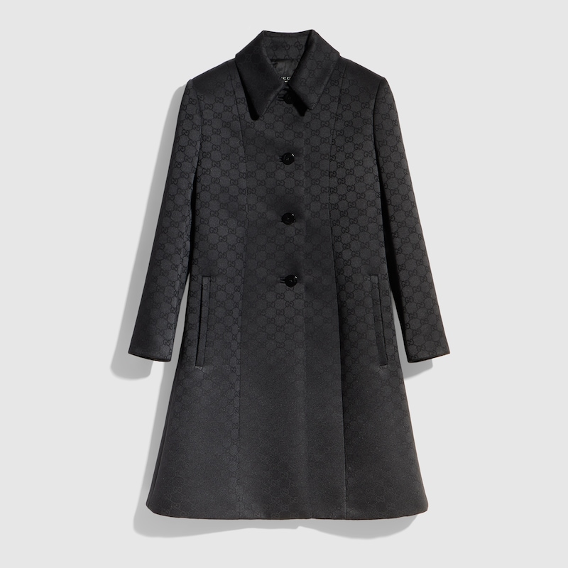 Gucci GG Viscose Jacquard Coat