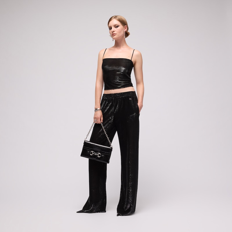 Gucci Jersey Pants With Iridescent Effect | Thumbnail 2 Gucci Jersey Pants With Iridescent Effect | Thumbnail 2