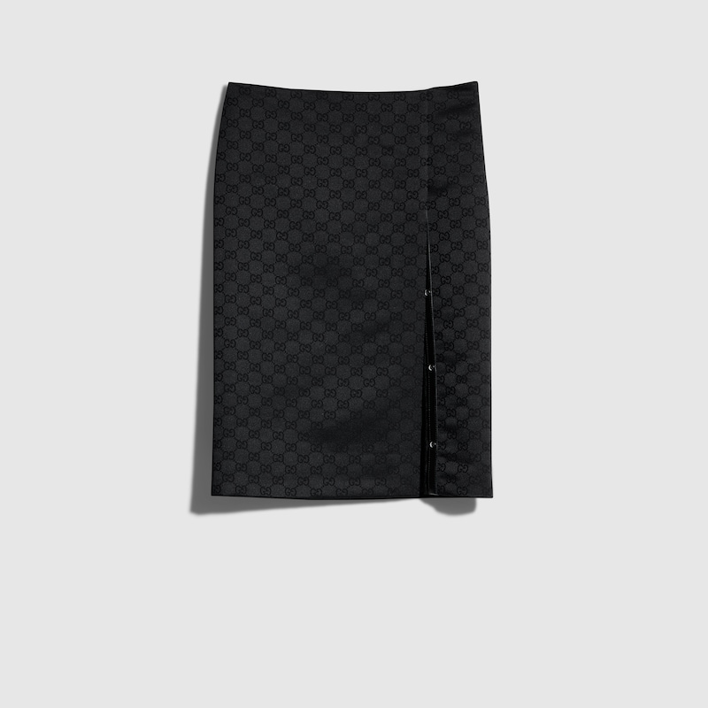 Gucci GG Viscose Jacquard Skirt