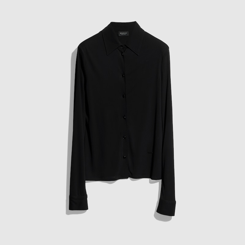 Lightweight Viscose Crêpe Jersey Shirt Lightweight Viscose Crêpe Jersey Shirt