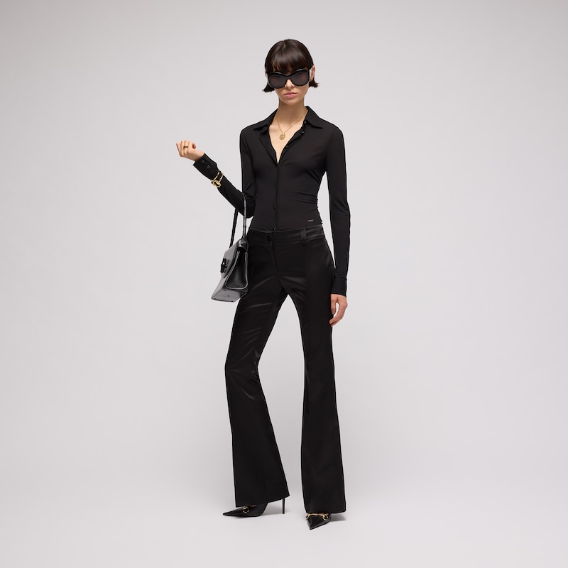 Gucci Lightweight Viscose Crêpe Jersey Shirt | Thumbnail 2 Gucci Lightweight Viscose Crêpe Jersey Shirt | Thumbnail 2