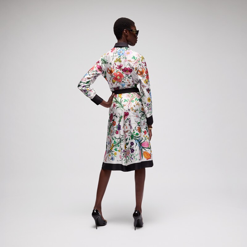 Gucci Printed Silk Shirt | Thumbnail 3