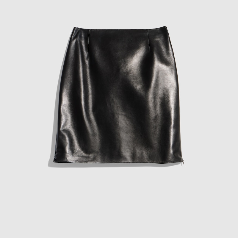Soft Nappa Mini Skirt