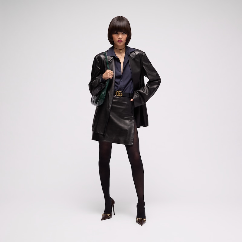 Gucci Soft Nappa Mini Skirt | Thumbnail 2 Gucci Soft Nappa Mini Skirt | Thumbnail 2