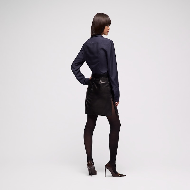 Gucci Soft Nappa Mini Skirt | Thumbnail 3 Gucci Soft Nappa Mini Skirt | Thumbnail 3