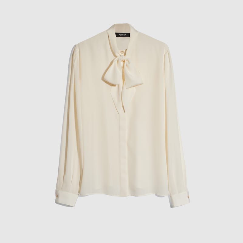 Silk Crêpe De Chine Shirt Silk Crêpe De Chine Shirt