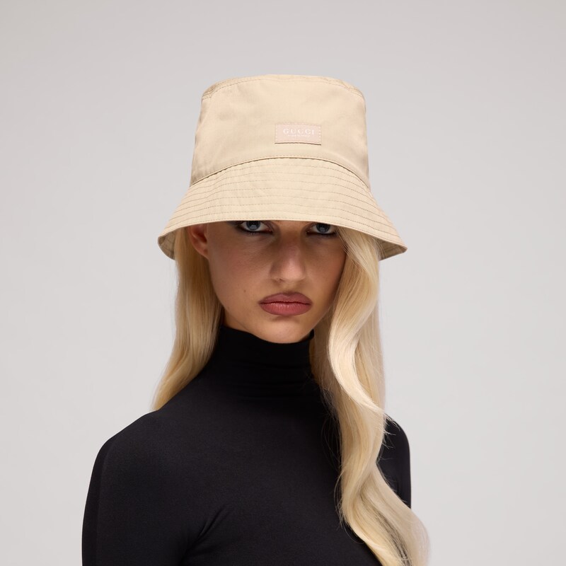 Gucci Cotton Canvas Bucket Hat | Thumbnail 3 Gucci Cotton Canvas Bucket Hat | Thumbnail 3