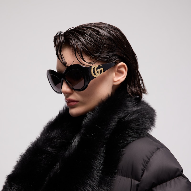 Gucci Round Frame Sunglasses | Thumbnail 3 Gucci Round Frame Sunglasses | Thumbnail 3