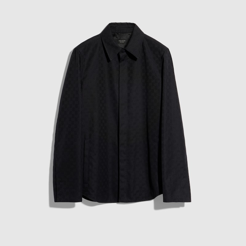 GG Cotton Canvas Shirt GG Cotton Canvas Shirt