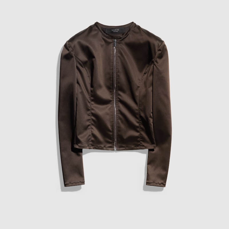 Stretch Acetate Duchesse Jacket Stretch Acetate Duchesse Jacket