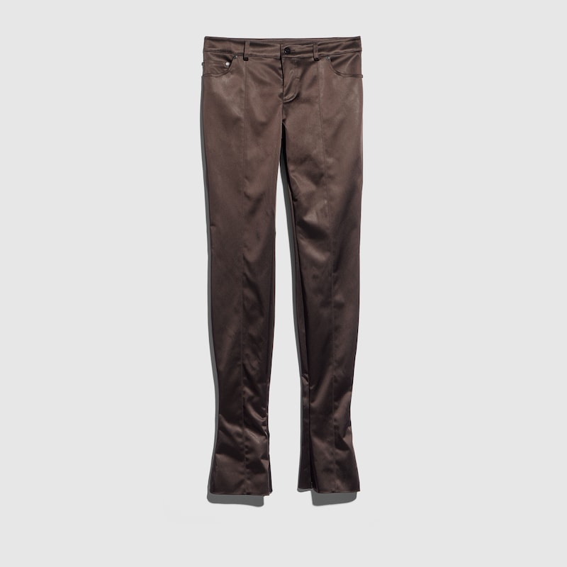 Gucci Stretch Acetate Duchesse Pants