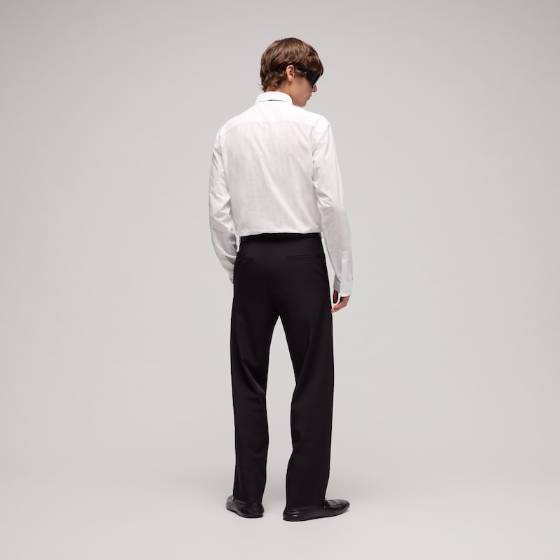 Gucci Striped Technical Cotton Shirt | Thumbnail 3 Gucci Striped Technical Cotton Shirt | Thumbnail 3
