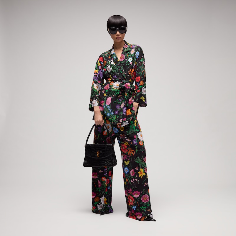 Gucci Printed Silk Shirt | Thumbnail 2