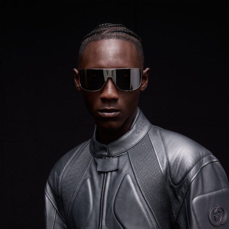 Gucci Mask Frame Sunglasses | Thumbnail 2 Gucci Mask Frame Sunglasses | Thumbnail 2