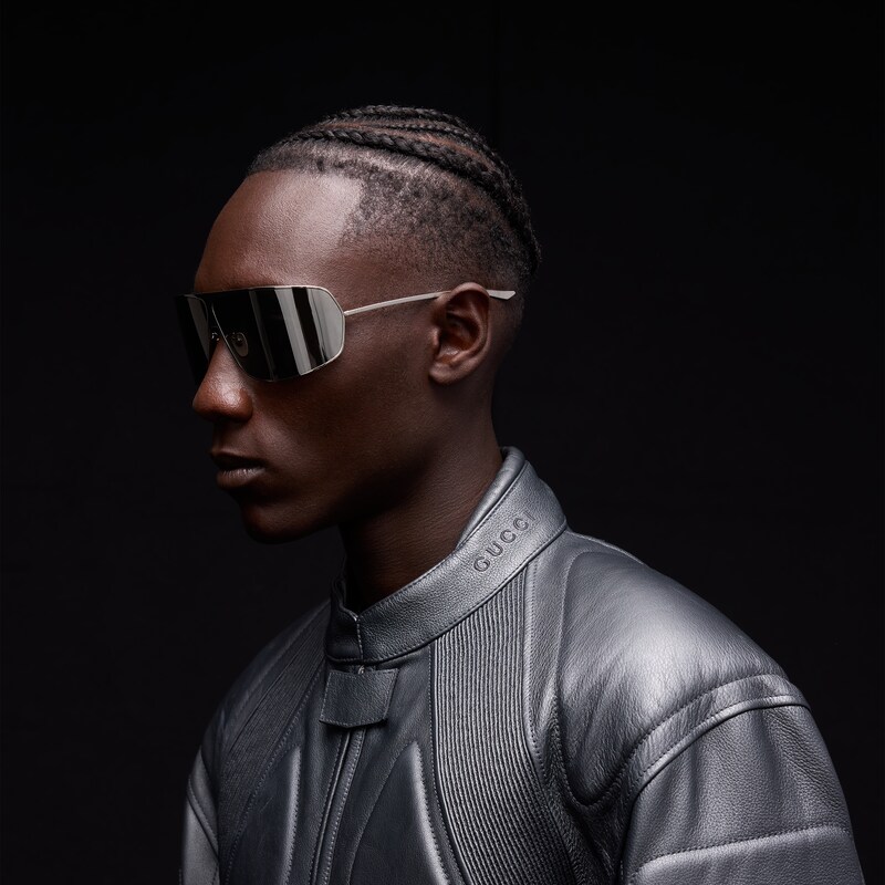 Gucci Mask Frame Sunglasses | Thumbnail 3 Gucci Mask Frame Sunglasses | Thumbnail 3