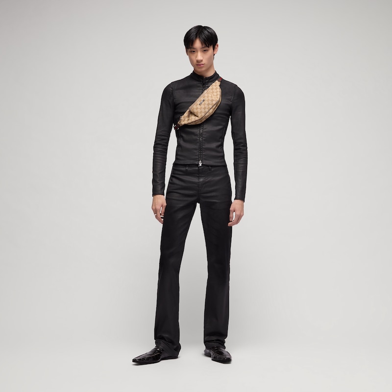 Gucci Coated Stretch Cotton Twill Denim Pants | Thumbnail 2 Gucci Coated Stretch Cotton Twill Denim Pants | Thumbnail 2