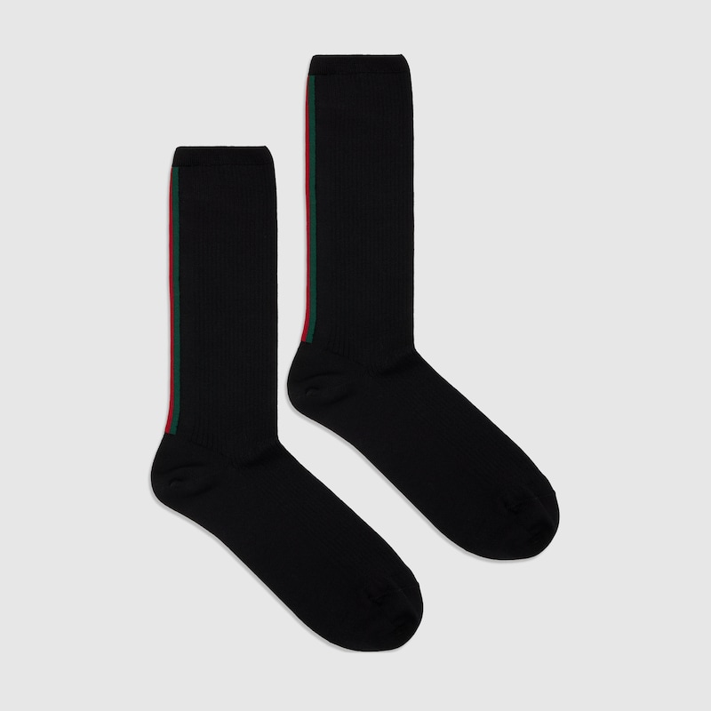 Gucci Cotton Socks With Web
