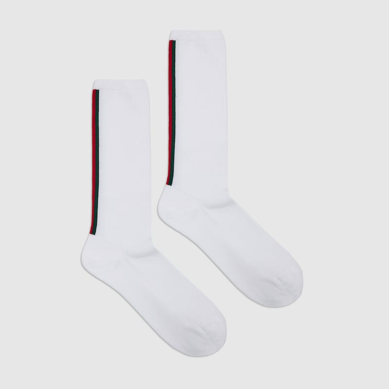 Gucci Cotton Socks With Web