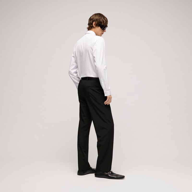 Gucci Piece Dyed Cotton Poplin Shirt | Thumbnail 3 Gucci Piece Dyed Cotton Poplin Shirt | Thumbnail 3