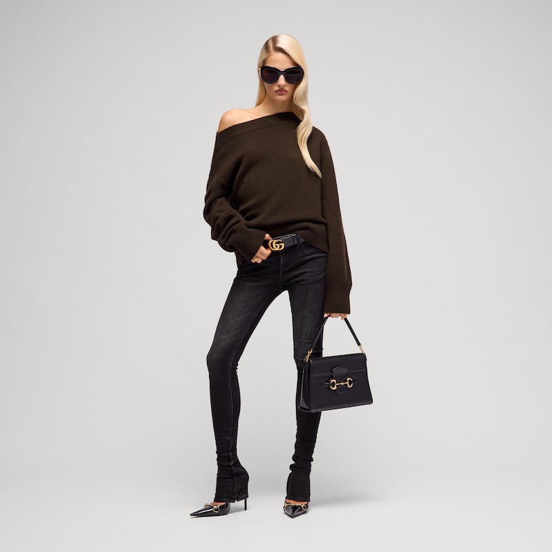 Gucci Knit Cashmere Sweater With Embroidery | Thumbnail 2 Gucci Knit Cashmere Sweater With Embroidery | Thumbnail 2