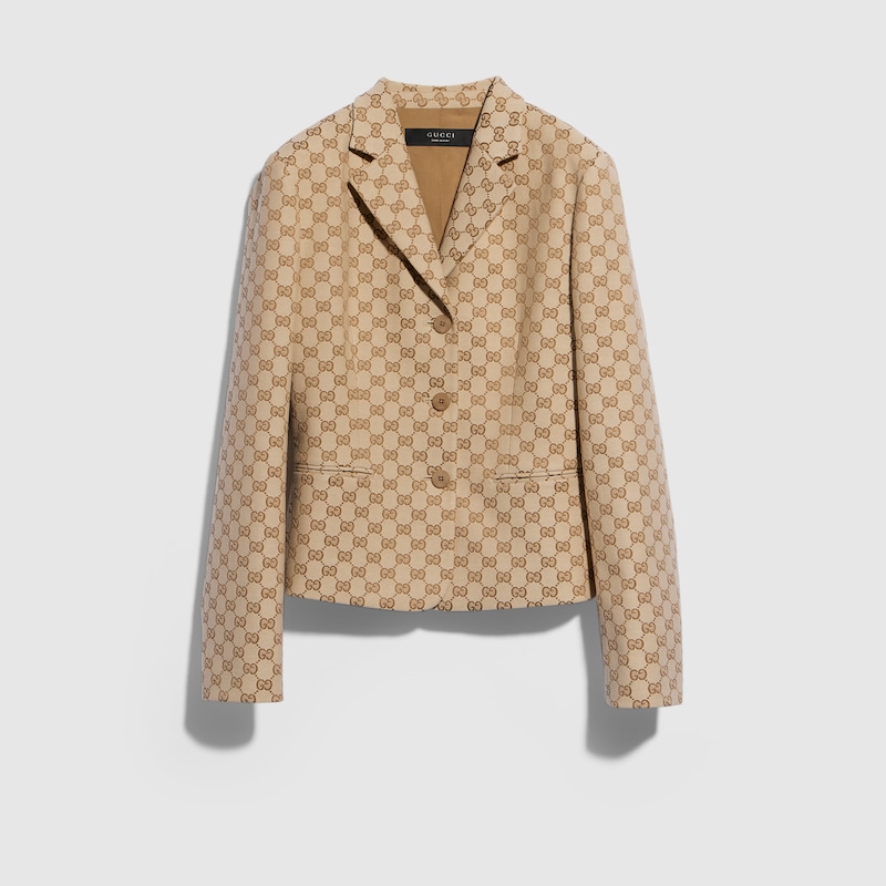 GG Cotton Canvas Jacket GG Cotton Canvas Jacket