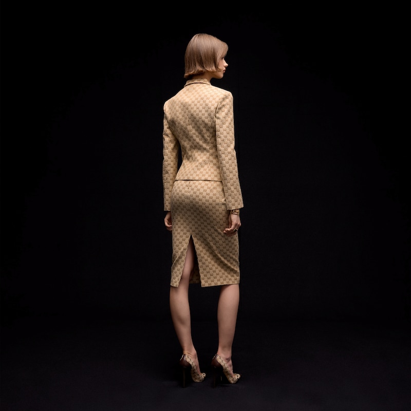Gucci GG Cotton Canvas Jacket | Thumbnail 3 Gucci GG Cotton Canvas Jacket | Thumbnail 3