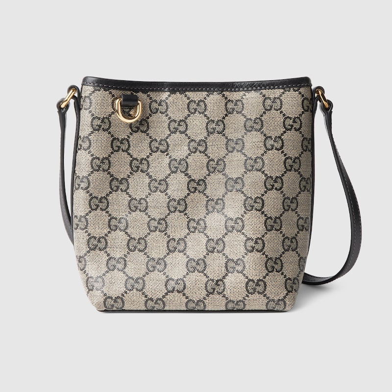 Gucci GG Emblem Nano Bucket Bag