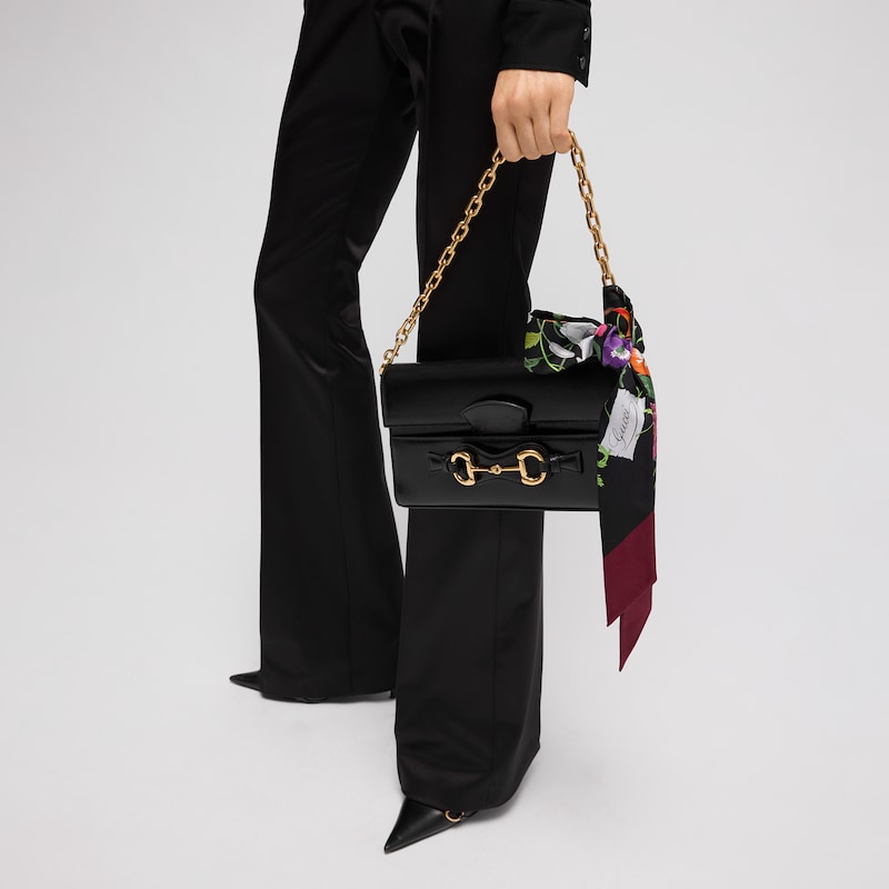 Gucci Printed Silk Twill Ribbon | Thumbnail 3 Gucci Printed Silk Twill Ribbon | Thumbnail 3
