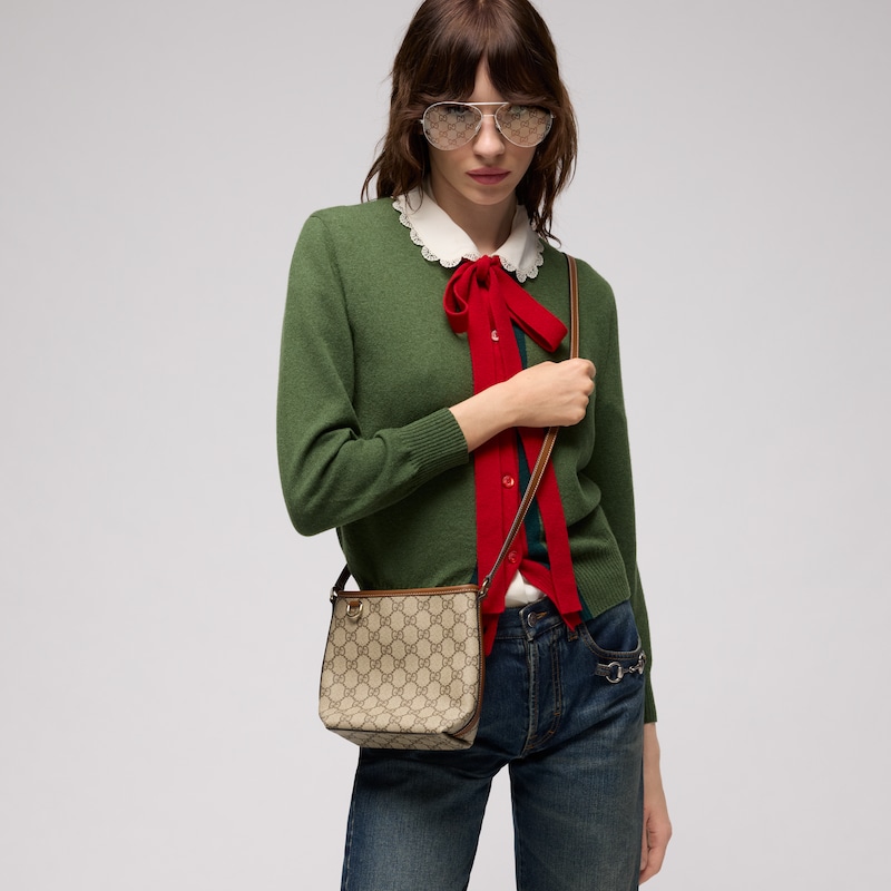 Gucci GG Emblem Nano Bucket Bag | Thumbnail 2 Gucci GG Emblem Nano Bucket Bag | Thumbnail 2