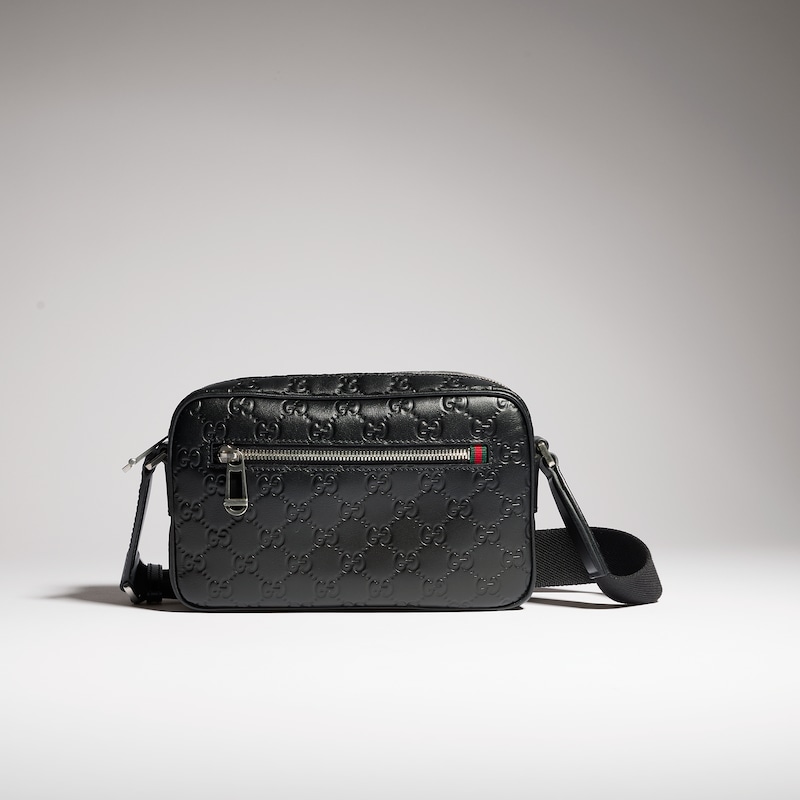 Gucci GG Emblem Small Crossbody Bag | Thumbnail 3 Gucci GG Emblem Small Crossbody Bag | Thumbnail 3