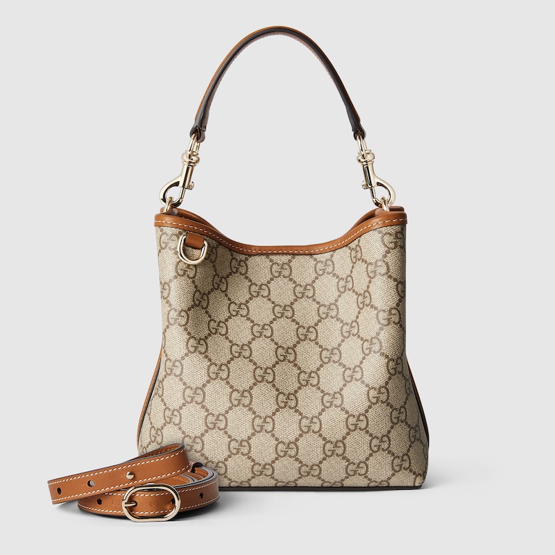 Gucci GG Emblem Small Bucket Bag