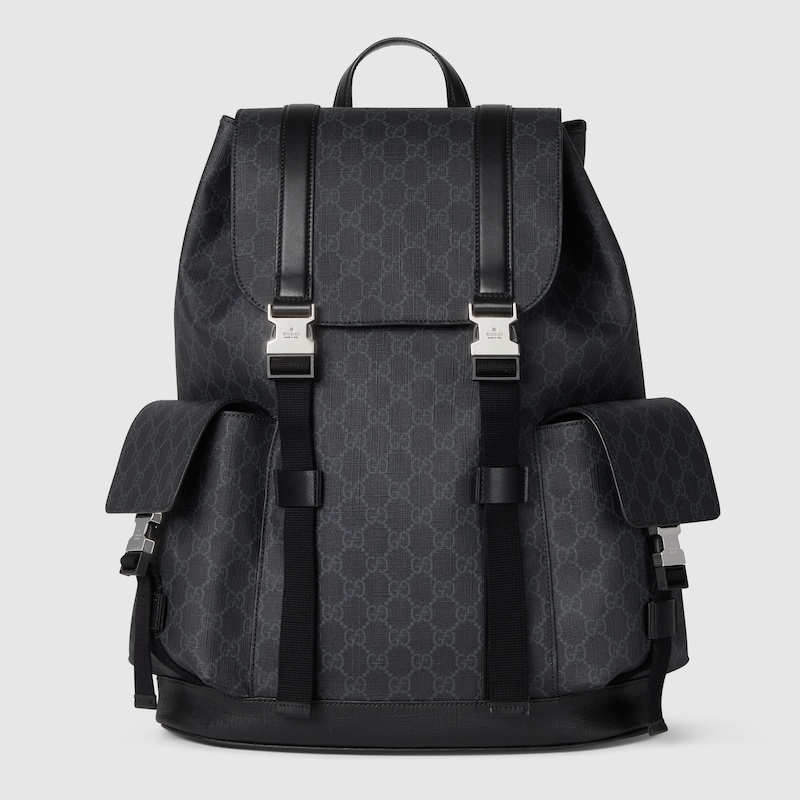 Gucci GG Black Large Backpack