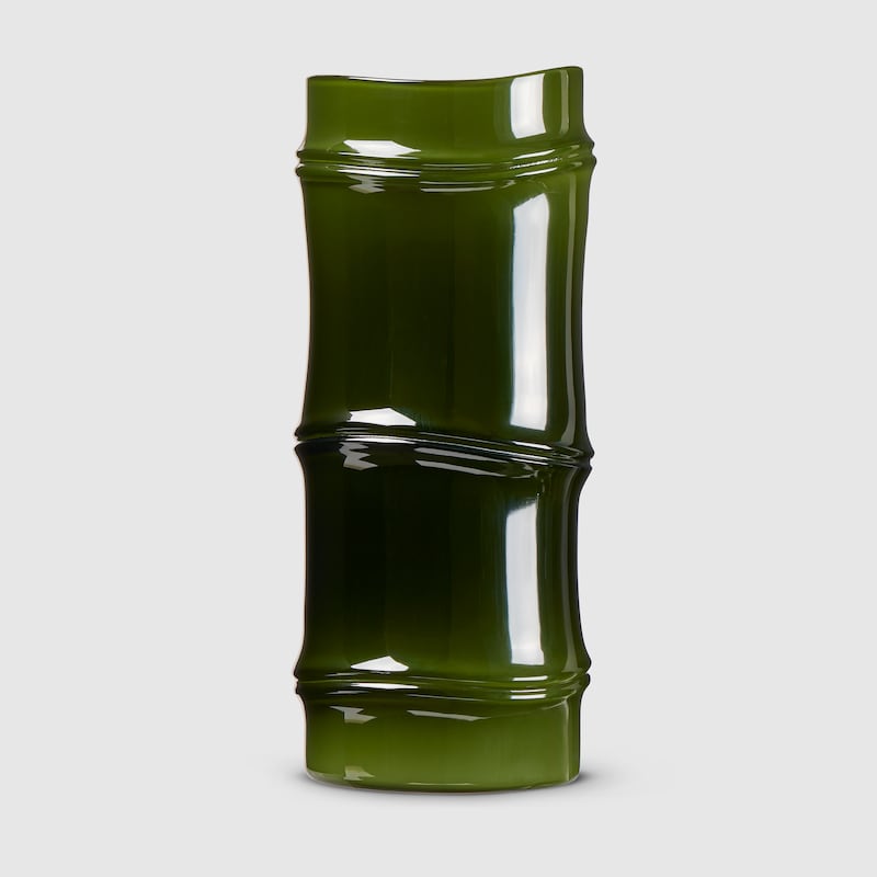 Gucci Bamboo Murano Glass Vase
