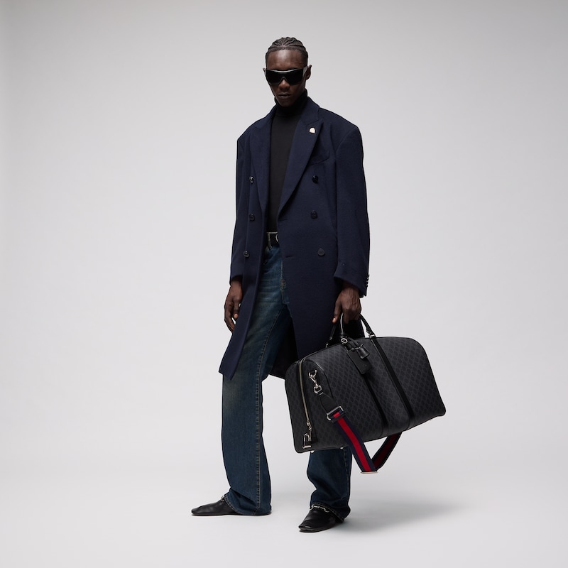 Gucci GG Black Large Duffle Bag | Thumbnail 2 Gucci GG Black Large Duffle Bag | Thumbnail 2