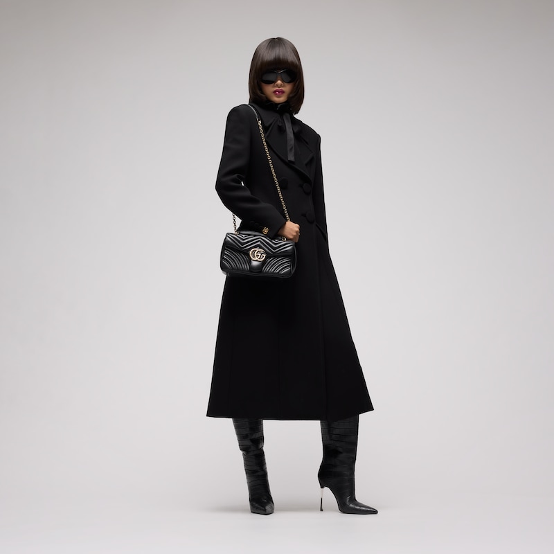 Gucci GG Marmont Medium Shoulder Bag | Thumbnail 3