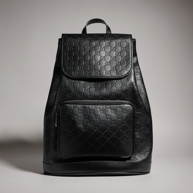 Gucci GG Emblem Medium Backpack | Thumbnail 3