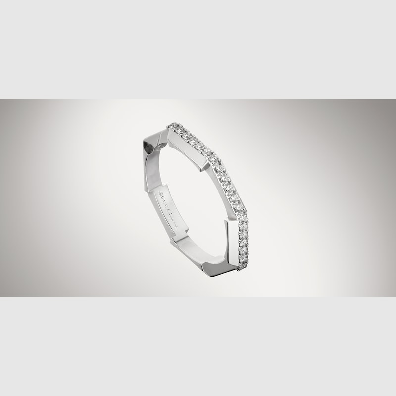 Gucci Link To Love Diamond 18k Ring | Thumbnail 3 Gucci Link To Love Diamond 18k Ring | Thumbnail 3