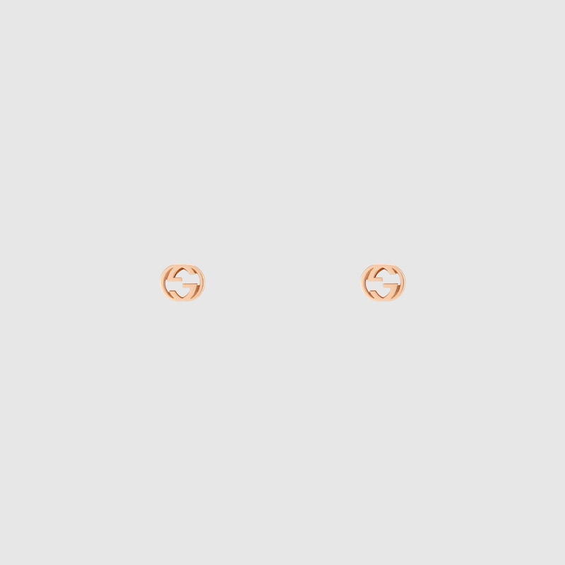 Interlocking 18k Stud Earrings Interlocking 18k Stud Earrings