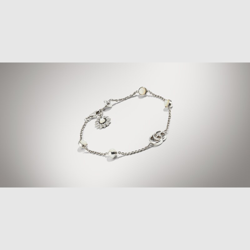 Gucci GG Marmont Mother Of Pearl Bracelet | Thumbnail 3