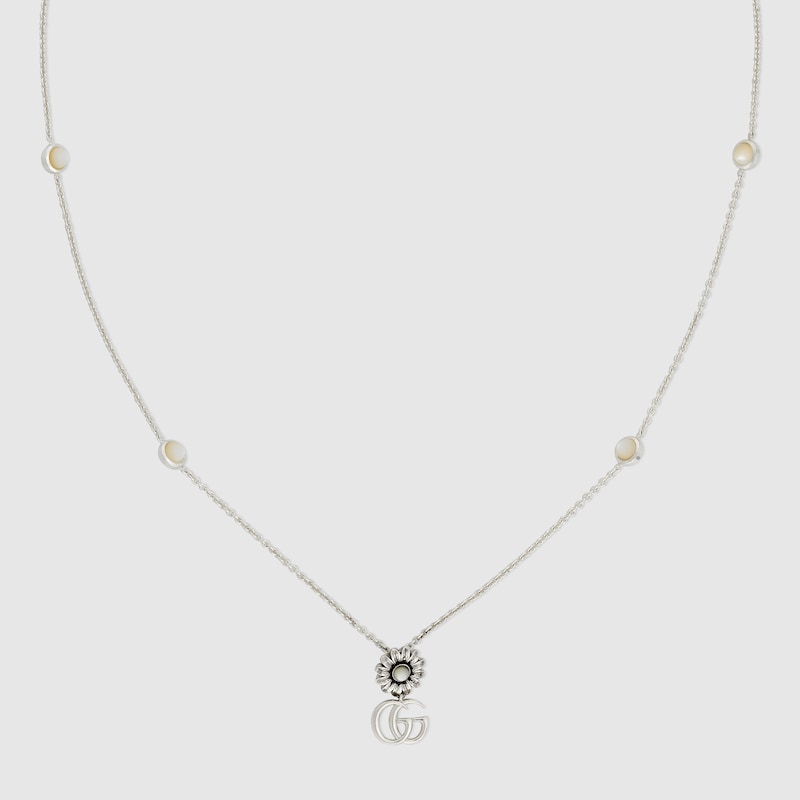 GG Marmont Mother Of Pearl Necklace GG Marmont Mother Of Pearl Necklace