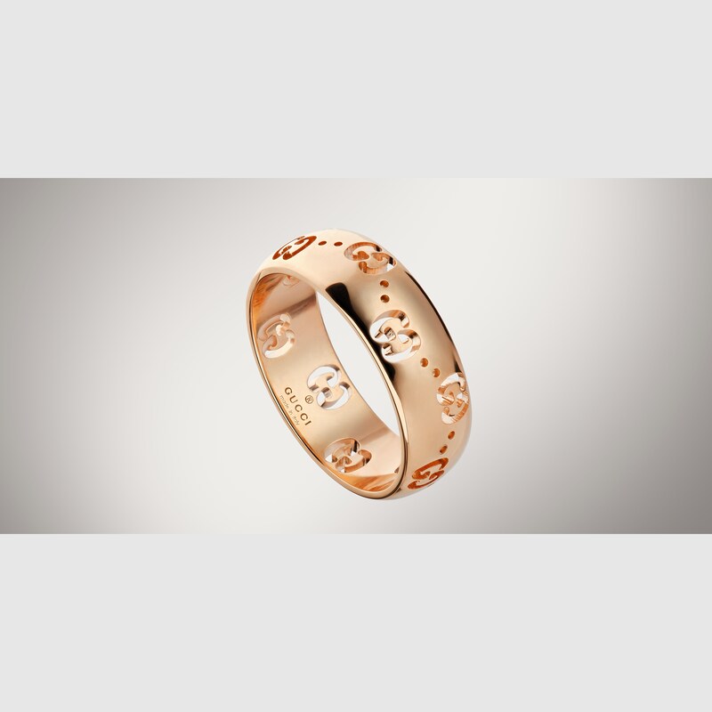 Gucci Icon 18k GG Thin Ring | Thumbnail 3 Gucci Icon 18k GG Thin Ring | Thumbnail 3