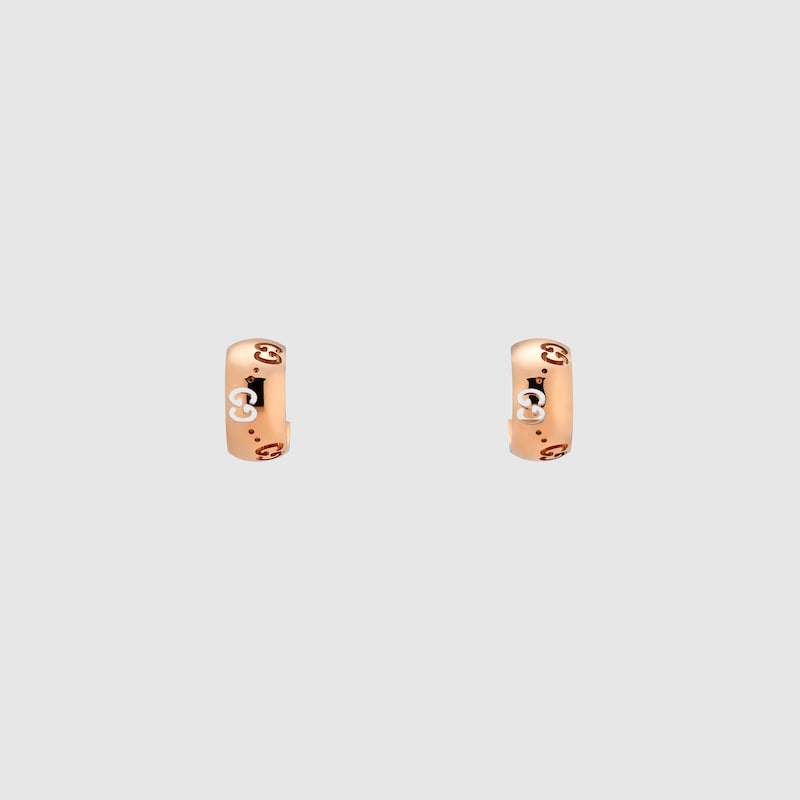 Icon 18k GG Hoop Earrings Icon 18k GG Hoop Earrings