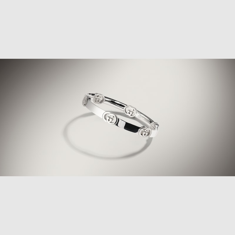 Gucci Interlocking Bangle Bracelet | Thumbnail 3 Gucci Interlocking Bangle Bracelet | Thumbnail 3